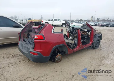 2015 Jeep Cherokee Latitude from USA, damaged, VIN 1C4PJMCB9FW752575